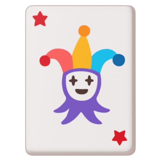 Emoji Quân phăng teo 🃏 dạng 3D