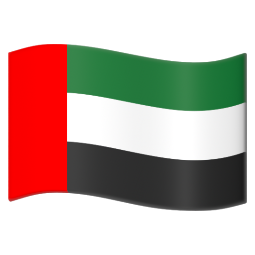 Emoji Cờ: Các Tiểu Vương quốc Ả Rập Thống nhất 🇦🇪 dạng 3D