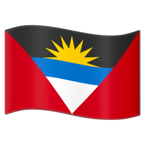 Emoji Cờ: Antigua và Barbuda 🇦🇬 dạng 3D