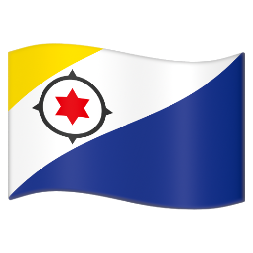Emoji Cờ: Ca-ri-bê Hà Lan 🇧🇶 dạng 3D