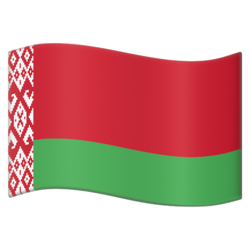 Emoji Cờ: Belarus 🇧🇾 dạng 3D
