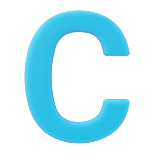 Emoji Regional Indicator Symbol Letter C 🇨 dạng 3D