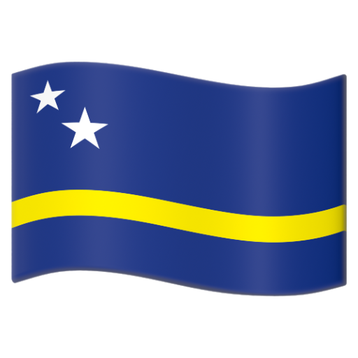 Emoji Cờ: Curaçao 🇨🇼 dạng 3D