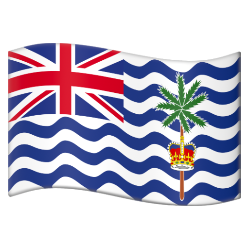 Emoji Cờ: Diego Garcia 🇩🇬 dạng 3D