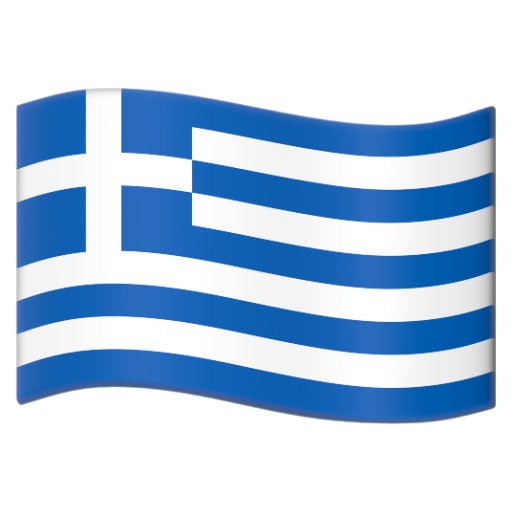 Emoji Cờ: Hy Lạp 🇬🇷 dạng 3D