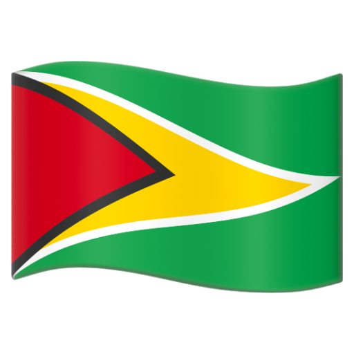 Emoji Cờ: Guyana 🇬🇾 dạng 3D