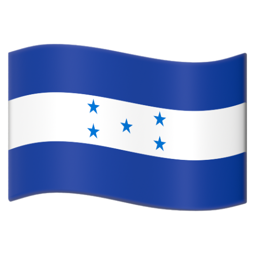 Emoji Cờ: Honduras 🇭🇳 dạng 3D