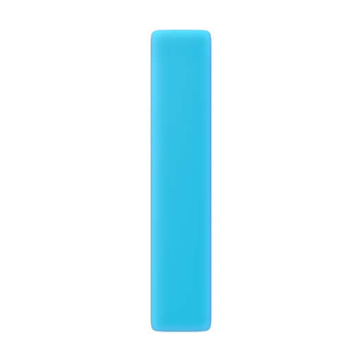 Emoji Regional Indicator Symbol Letter I 🇮 dạng 3D