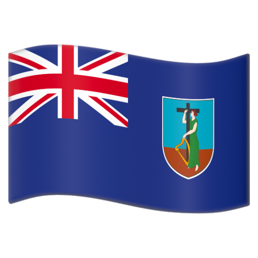 Emoji Cờ: Montserrat 🇲🇸 dạng 3D