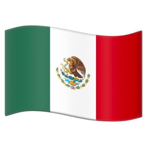 Emoji Cờ: Mexico 🇲🇽 dạng 3D