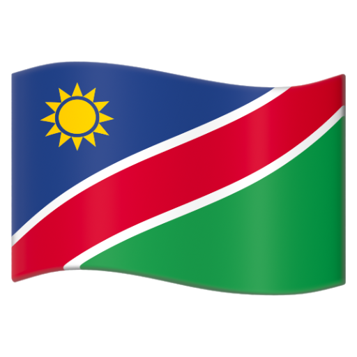 Emoji Cờ: Namibia 🇳🇦 dạng 3D