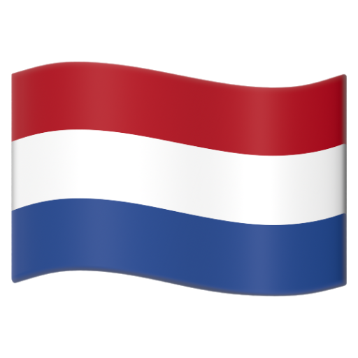 Emoji Cờ: Hà Lan 🇳🇱 dạng 3D
