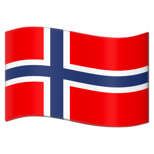 Emoji Cờ: Na Uy 🇳🇴 dạng 3D
