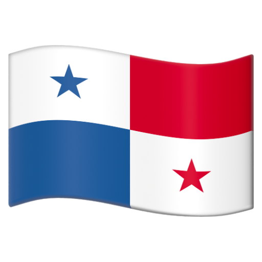 Emoji Cờ: Panama 🇵🇦 dạng 3D