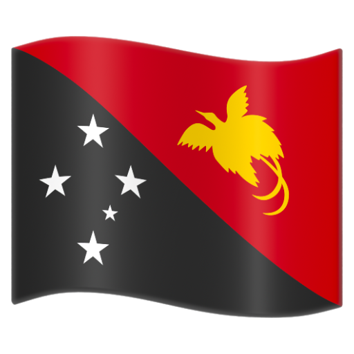 Emoji Cờ: Papua New Guinea 🇵🇬 dạng 3D