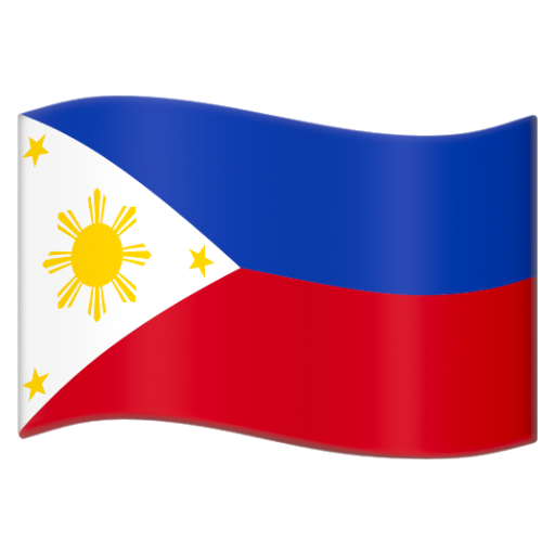 Emoji Cờ: Philippines 🇵🇭 dạng 3D