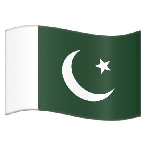 Emoji Cờ: Pakistan 🇵🇰 dạng 3D