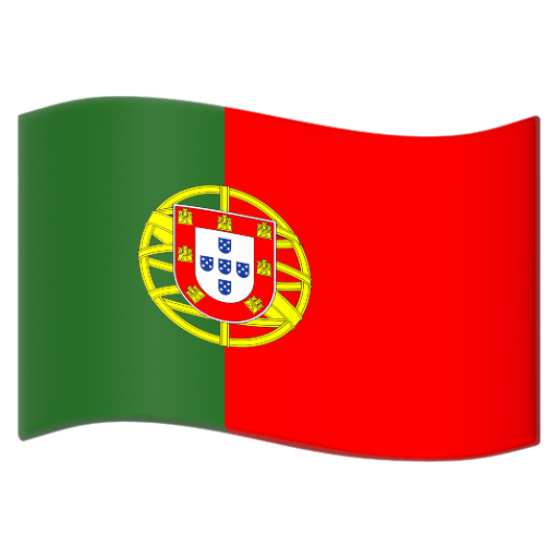 Emoji Cờ: Bồ Đào Nha 🇵🇹 dạng 3D
