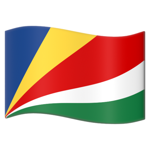 Emoji Cờ: Seychelles 🇸🇨 dạng 3D