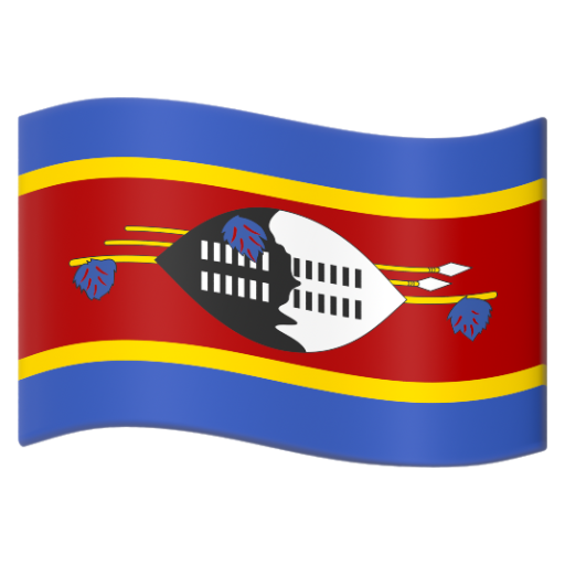 Emoji Cờ: Eswatini 🇸🇿 dạng 3D