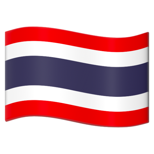 Emoji Cờ: Thái Lan 🇹🇭 dạng 3D