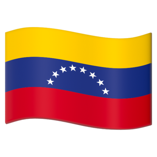 Emoji Cờ: Venezuela 🇻🇪 dạng 3D