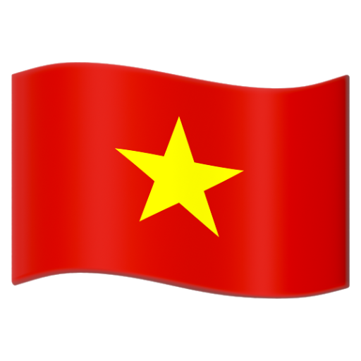 Emoji Cờ: Việt Nam 🇻🇳 dạng 3D