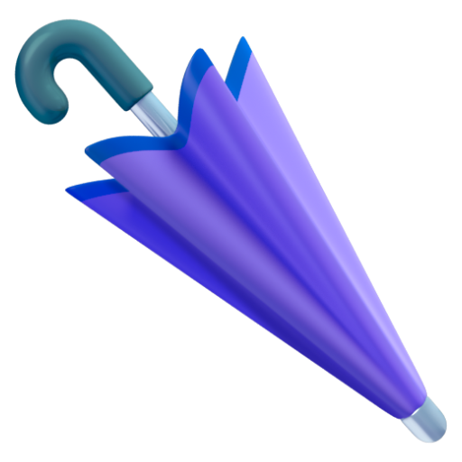 Emoji Ô đã đóng 🌂 dạng 3D