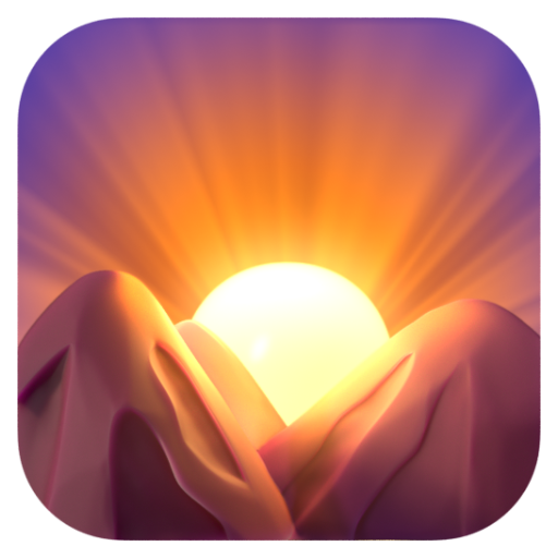 Emoji Bình minh trên núi 🌄 dạng 3D