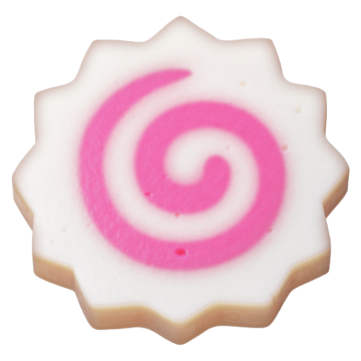 Emoji Bánh cá có hình xoắn 🍥 dạng 3D