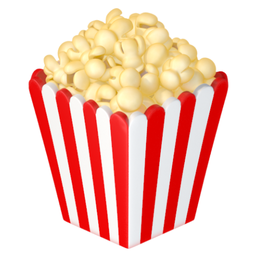 Emoji Bỏng ngô 🍿 dạng 3D