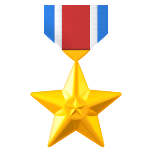 Emoji Huân chương quân đội 🎖 dạng 3D