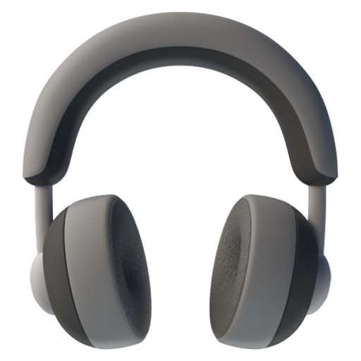 Emoji Tai nghe 🎧 dạng 3D