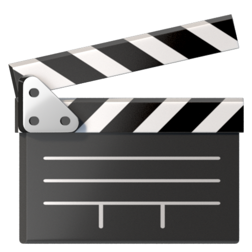 Emoji Bảng clapper 🎬 dạng 3D
