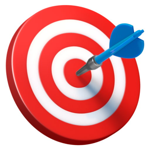 Emoji Trúng đích 🎯 dạng 3D