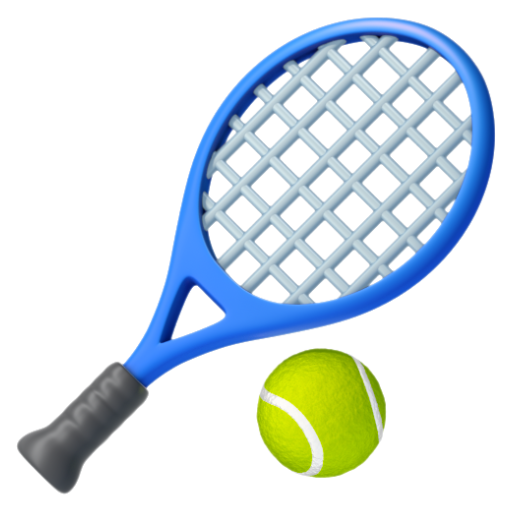 Emoji Quần vợt 🎾 dạng 3D