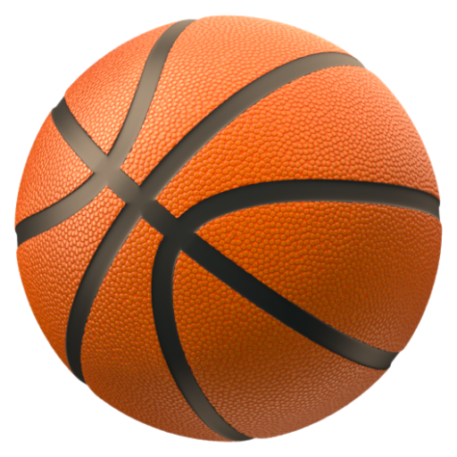 Emoji Bóng rổ 🏀 dạng 3D