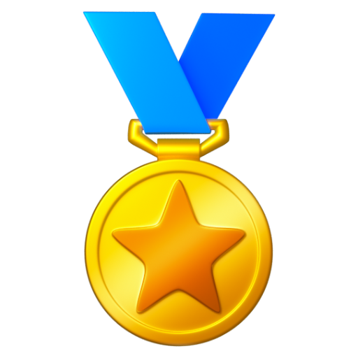 Emoji Huy chương thể thao 🏅 dạng 3D
