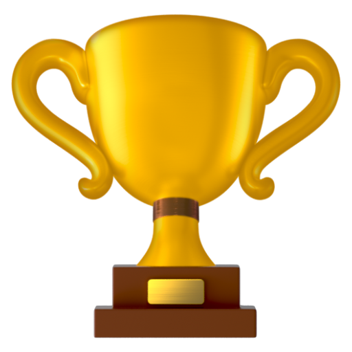 Emoji Cúp 🏆 dạng 3D