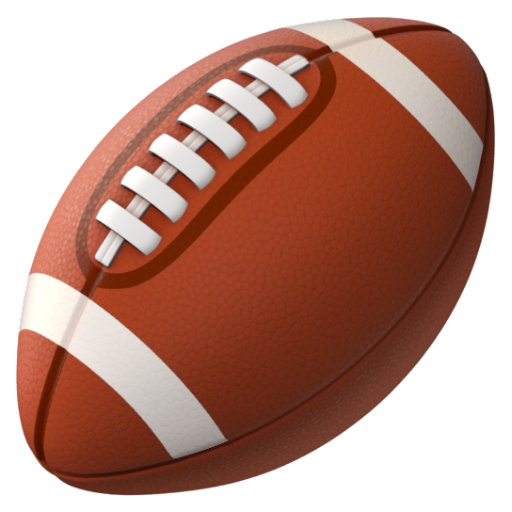 Emoji Bóng bầu dục Mỹ 🏈 dạng 3D