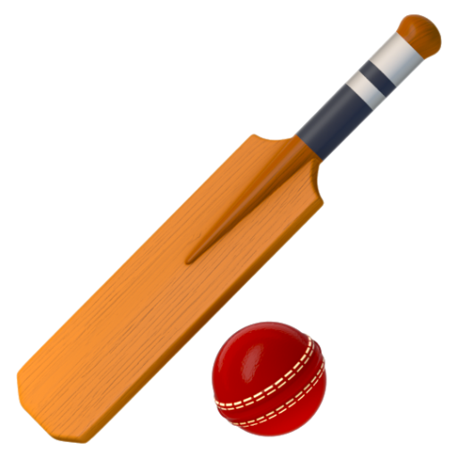 Emoji Trò chơi cricket 🏏 dạng 3D