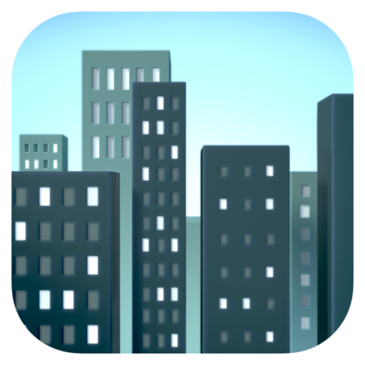 Emoji Khung cảnh thành phố 🏙 dạng 3D