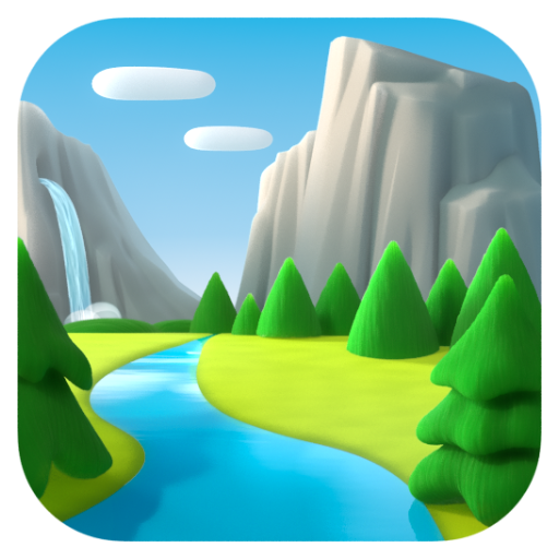 Emoji Công viên quốc gia 🏞 dạng 3D