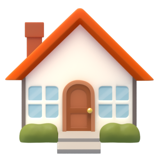Emoji Ngôi nhà 🏠 dạng 3D