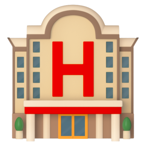 Emoji Khách sạn 🏨 dạng 3D