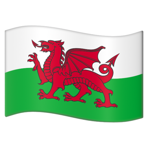 Emoji Cờ: Xứ Wales 🏴󠁧󠁢󠁷󠁬󠁳󠁿 dạng 3D