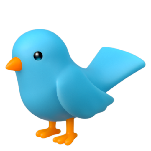 Emoji Chim 🐦 dạng 3D