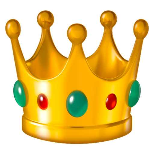 Emoji Vương miện 👑 dạng 3D