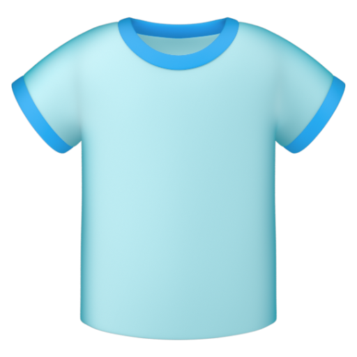 Emoji Áo phông 👕 dạng 3D