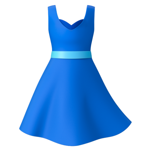 Emoji Váy 👗 dạng 3D